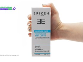 تصویر لوسیون مرطوب کننده بدن اریکه 200 میلی لیتر Erikeh Moisture Care Lotion 200 Ml