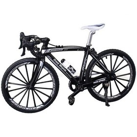 تصویر ماکت دوچرخه فلزی 1.10 Alloy Metal Die Cast Racing Bicycle Model Cycling Toy 