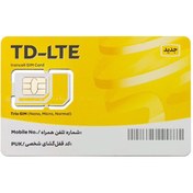 تصویر سیم کارت اینترنت ثابت TD-LTE ایرانسل همراه با 50 گیگ اینترنت 1 ماهه 