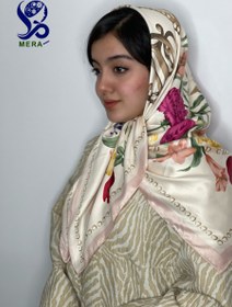 تصویر روسری طرح گل مینیمال (223) 