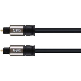 تصویر کابل صدا اپتیکال مدل KP-C1006 طول 1.5 متر کی نت پلاس Optical audio cable model KP-C1006 length 1.5 meters Knet Plus