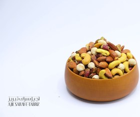 تصویر آجیل شیرین با پوست 