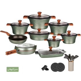 تصویر سرویس قابلمه 28 پارچه کاندید مدل سزار Candid Caesar Cookware Set 28 Pieces