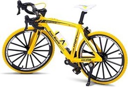 تصویر ماکت فلزی دکوری دوچرخه مدل کورسی 