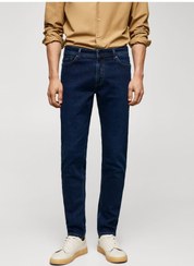 تصویر جین فاق نرمال مردانه | مانگو MANGO Man 57040695 