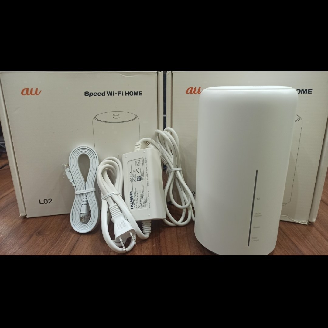 Huawei Speed Wi-Fi HOME 古 L02 ホワイト HWS33M…