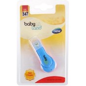 تصویر ناخن گیر نوزاد بیبی لند کد 347 مناسب نوزادان از بدو تولد Baby Land Nail Clipper Code 347