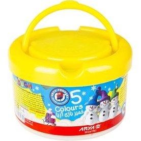 تصویر خمیربازی 5 رنگ آریا مدل 1062 