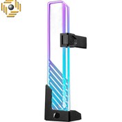 تصویر نگه دارنده کارت گرافیگ کولرمستر مدل ARGB GPU SUPPORT BRACKET COOLER MASTER ARGB GPU SUPPORT BRACKET