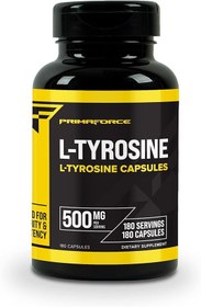 تصویر ال-تیروزین ۱۸۰ کپسول پریمافورس PrimaForce L-Tyrosine Supplement, 180 Capsules, 500mg Per Serving
