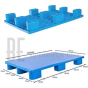 تصویر پالت پلاستیکی کد 3008 Plastic-Pallet