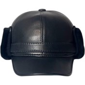 تصویر کلاه چرمی مردانه 