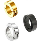 تصویر گوشواره و پیرسینگ کلیپسی مردانه و زنانه بدون نیاز به سوراخ کردن گوش 