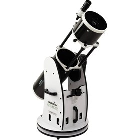 تصویر تلسکوپ 8 اینچ دابسونی اسکای‌واچر با لوله جمع شونده و مقر GoTo 