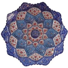 تصویر بشقاب مینا 16 سانتی 