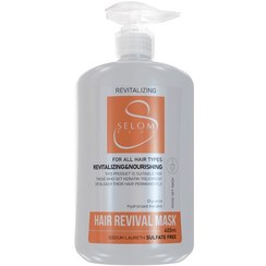 تصویر ماسک مو با آبکشی احیاکننده فری سولفات سلوم 400میل 