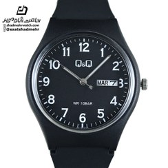 تصویر ساعت مچی مردانه کیو اند کیو مدل A212-004 با بند رزین 