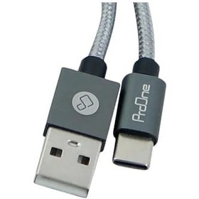 تصویر کابل تبدیل USB به USB -C پرووان مدل PCC185 کابل تبدیل کابل تایپ سی