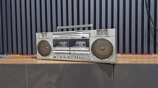 تصویر رادیو ضبط حرفه ای شارپ شاهکار ژاپن 