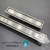 تصویر کفشور خطی پرو اسلیم مدل ۳۰ سانتی سرامیک خور تمام استیل 