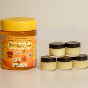 تصویر ژل انگبین (ترکیب ژل رویال و عسل) Royal jelly honey (combination of royal jelly and honey)