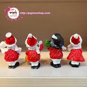 تصویر آدم برفی مینیاتوری 