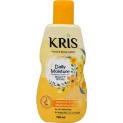 تصویر لوسیون دست و بدن کریس حجم 100 میل مدل روزانه Kris hand and body lotion daily moisture 