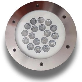 تصویر چراغ دفنی ۱۸ وات قطر رویه ۲۰ سانت - انبه 