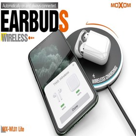 تصویر هدفون بلوتوثی موکسوم MX-WL01 Lite MOXOM MX-WL01 Lite Earbuds Wireless