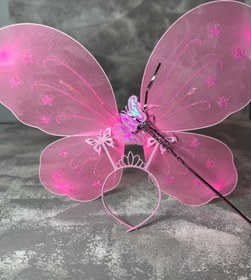 تصویر بال فرشته چراغ دار - ابی 