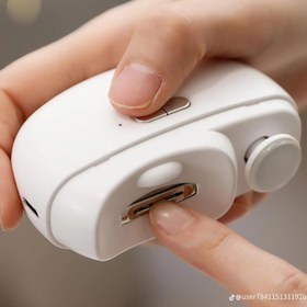 تصویر ناخن گیر شارژی 