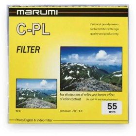 تصویر فیلتر لنز پلاریزه Marumi C-PL 49mm 