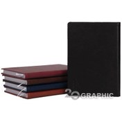 تصویر سررسید روز شمار جلد چرمی سایز واقعی 