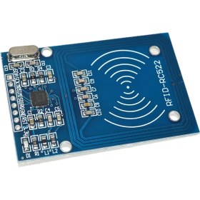 تصویر ماژول ریدر / رایتر RC522 RFID دارای فرکانس 13.56MHz ، ارتباط SPI Partineh.com