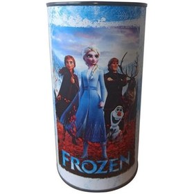 تصویر قلک فلزی طرح Frozen 