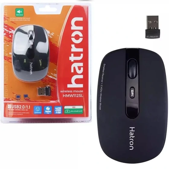 Hatron خرید و قیمت ماوس بی سیم هترون ( Hatron ) مدل HMW112SL | ترب
