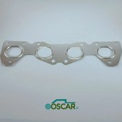 تصویر واشر اگزوز مانیفولد دود بیضی 206 تیپ5 تی تی کا واشر اگزوز