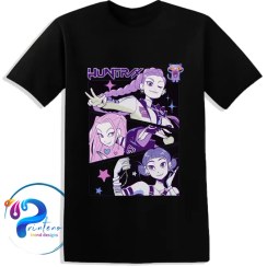 تصویر تیشرت دخترانه طرح ۳ انیمیشن KPop Demon Hunters 