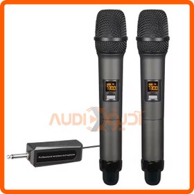 تصویر میکروفن بیسیم 2 کانال فونیکس PH-10000 ا Microphone Phoenix PH-10000 Microphone Phoenix PH-10000