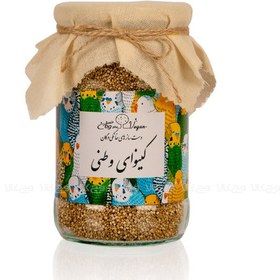تصویر کینوا پروتئین گیاهی وطنی (ایرانی) - 540 گرمی - وگان 