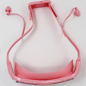 تصویر عینک شنا YONGBO رنگ صورتی ضد بخار و مقاوم در برابر کلر 