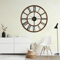 تصویر ساعت دیواری کلاسیک ژیوار کد ZH-810 wall clock classic code ZH-810