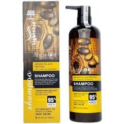 تصویر شامپو آرگان بدون سولفات ۹۰۰ میلی لیتر تقویت کننده 