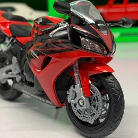 تصویر موتور سنگین هوندا CBR1000RR ویلی 1:18 - قرمز Motor Honda CBR1000RR