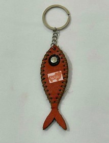 تصویر جاکلیدی یا آویز کیف چرمی 