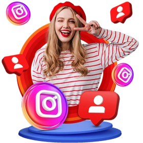 تصویر 5000 هزار فالوور اینستاگرام Instagram follower 5k سرور خارجی با کیفیت همراه با جبران ریزش 