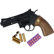 تصویر تفنگ اسباب بازی رولور فلزی پوکه پران آموزشی مدل RS9934_تفنگ اسباب بازی 