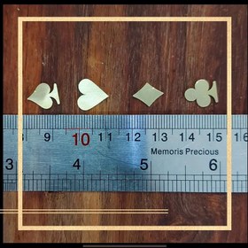 تصویر خرجکاربرنجی 4 عددی 1cm 