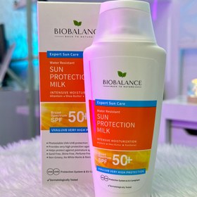 تصویر ضدآفتاب حاوی شیر بیوبالانس spf50 