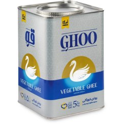 تصویر روغن ذرت نیمه جامد قو - 5 کیلوگرم 